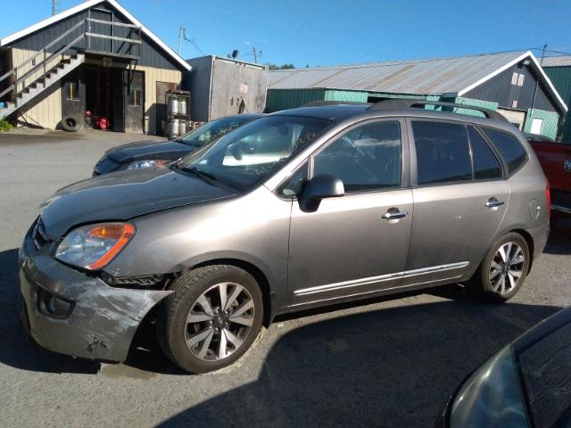 KNAHH8C82A7316548 - 2010 KIA RONDO EX GRAY photo 2