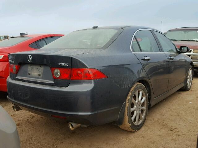 JH4CL96888C002593 - 2008 ACURA TSX GRAY photo 4