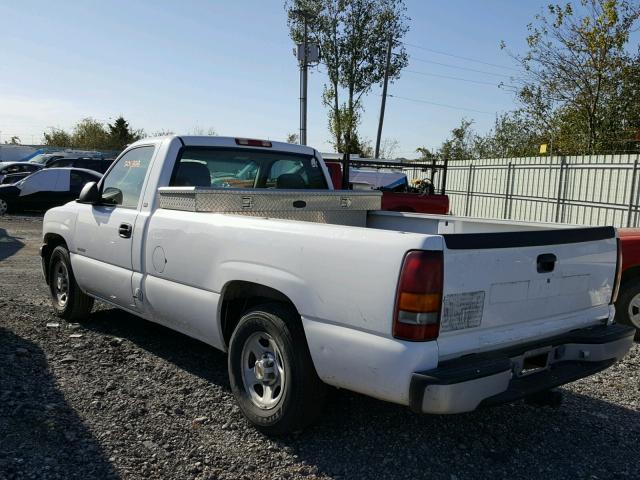 1GCEC14W01Z252832 - 2001 CHEVROLET SILVERADO WHITE photo 3