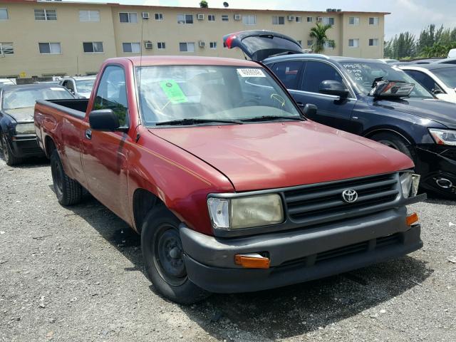 JT4UD10DXS0007975 - 1995 TOYOTA T100 RED photo 1