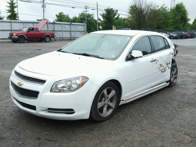 1G1ZC5E06CF132579 - 2012 CHEVROLET MALIBU 1LT თეთრი ფოტო 2