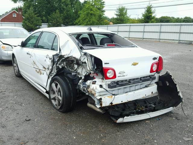 1G1ZC5E06CF132579 - 2012 CHEVROLET MALIBU 1LT თეთრი ფოტო 3