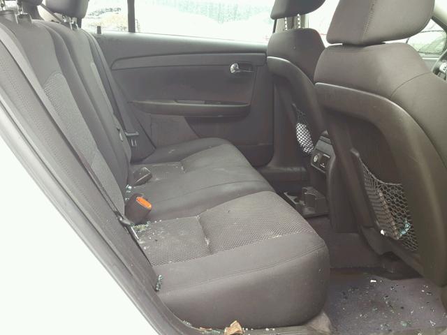 1G1ZC5E06CF132579 - 2012 CHEVROLET MALIBU 1LT თეთრი ფოტო 6