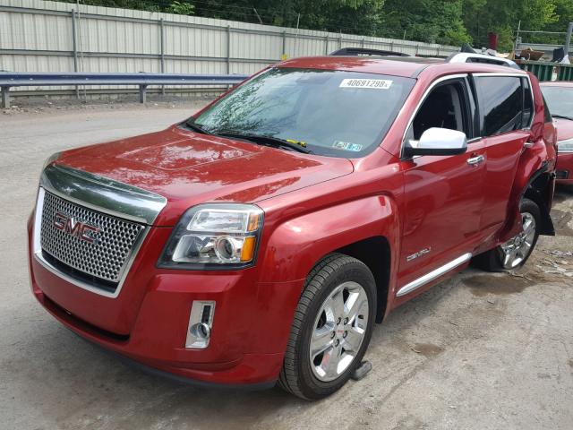 2GKALYEK2D6344581 - 2013 GMC TERRAIN DE RED photo 2