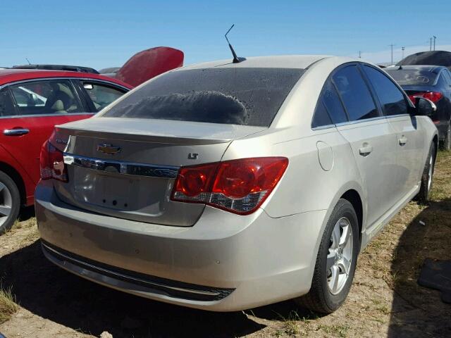 1G1PF5SC1C7130469 - 2012 CHEVROLET CRUZE LT SILVER photo 4