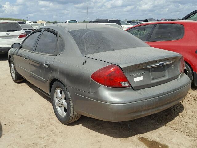 1FAFP53U73G116055 - 2003 FORD TAURUS GRAY photo 3