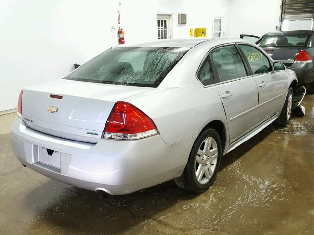 2G1WG5E36C1173965 - 2012 CHEVROLET IMPALA SILVER photo 4