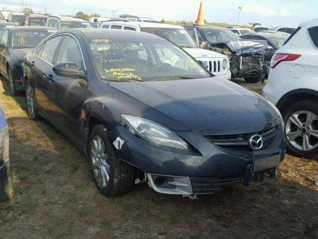 1YVHZ8DH5D5M12991 - 2013 MAZDA 6 BLACK photo 1