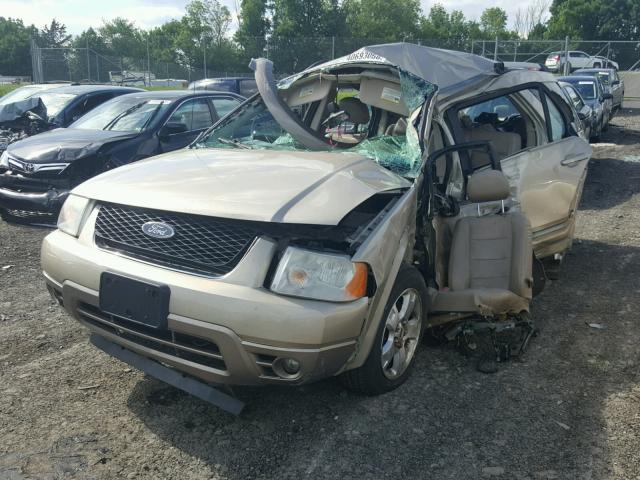 1FMZK05106GA04046 - 2006 FORD FREESTYLE GOLD photo 2