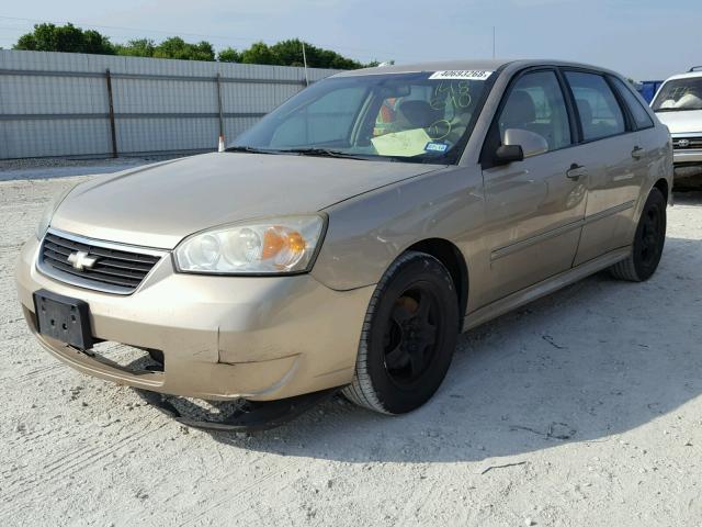 1G1ZT61806F148590 - 2006 CHEVROLET MALIBU MAX GOLD photo 2