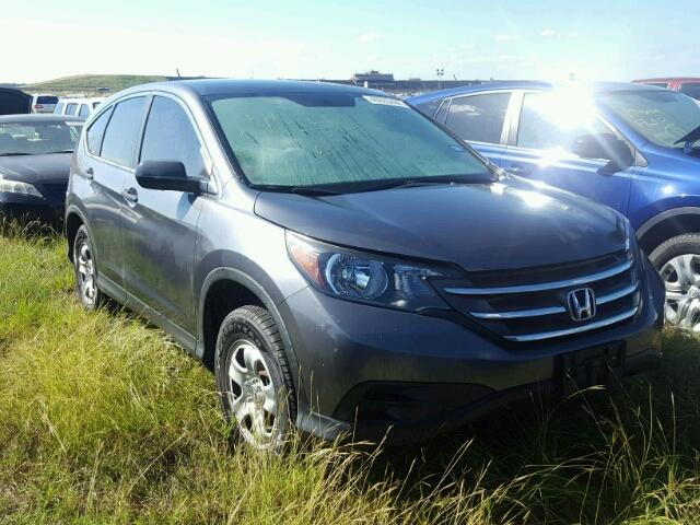 3CZRM3H30EG706815 - 2014 HONDA CR-V GRAY photo 1