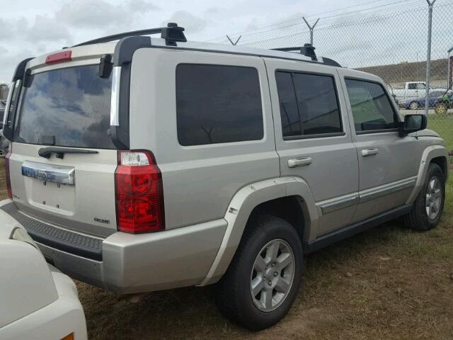 1J8HH58247C673387 - 2007 JEEP COMMANDER GRAY photo 4