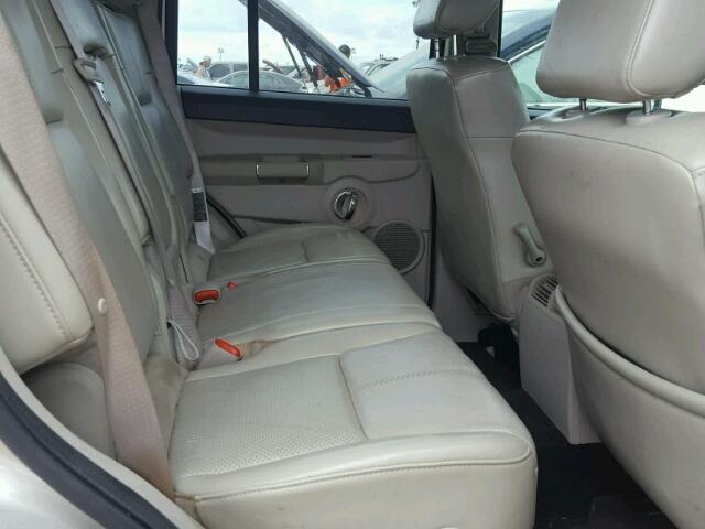 1J8HH58247C673387 - 2007 JEEP COMMANDER GRAY photo 6