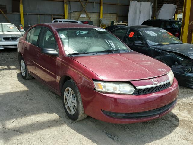 1G8AJ52F34Z181428 - 2004 SATURN ION LEVEL MAROON photo 1