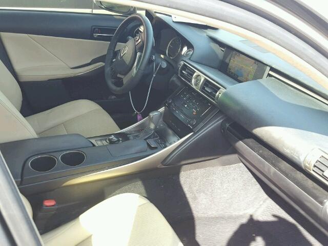 JTHBF1D22E5007727 - 2014 LEXUS IS 250 GRAY photo 5