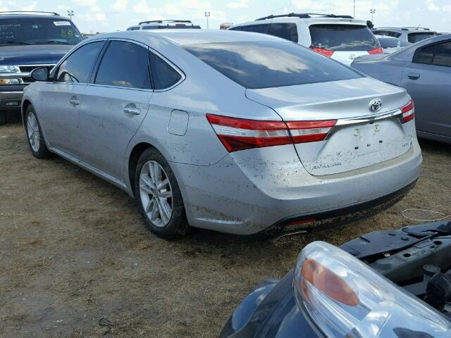 4T1BK1EB7EU083764 - 2014 TOYOTA AVALON SILVER photo 3