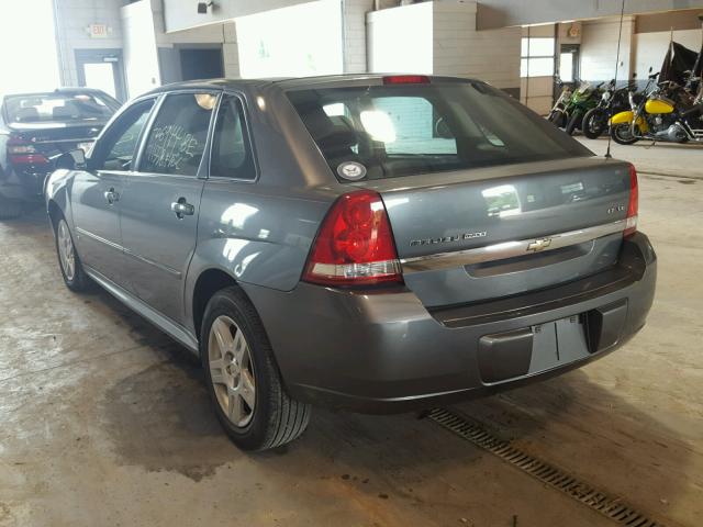 1G1ZT61826F261313 - 2006 CHEVROLET MALIBU MAX ნაცრისფერი ფოტო 3