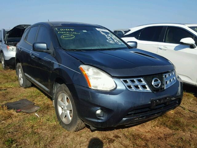 JN8AS5MV2DW622706 - 2013 NISSAN ROGUE S BLUE photo 1