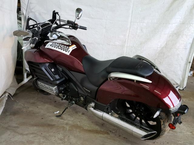 JH2SC6804EK000318 - 2014 HONDA GL1800 C BURGUNDY photo 3