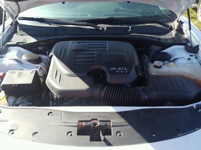 2C3CDXBG6FH918915 - 2015 DODGE CHARGER SE WHITE photo 7