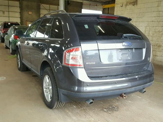 2FMDK48C67BA77798 - 2007 FORD EDGE SEL CHARCOAL photo 3