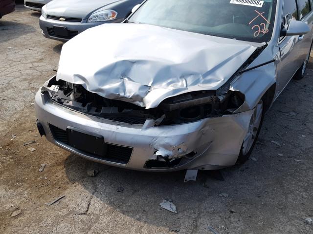 2G1WD58C689118395 - 2008 CHEVROLET IMPALA SUP 银色 照片 9