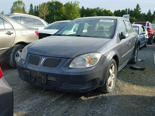 1G2AS55H897203365 - 2009 PONTIAC G5 SE GRAY photo 2