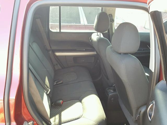 3GNCA13D08S719758 - 2008 CHEVROLET HHR LS წითელი ფოტო 6