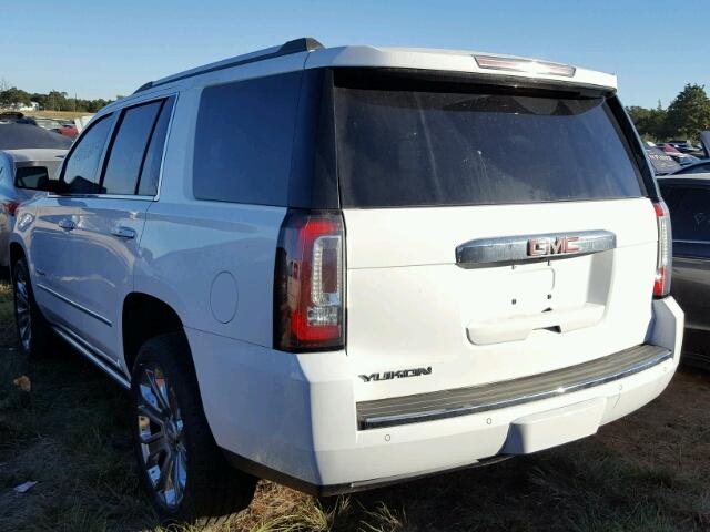 1GKS1CKJ1FR622936 - 2015 GMC YUKON WHITE photo 3