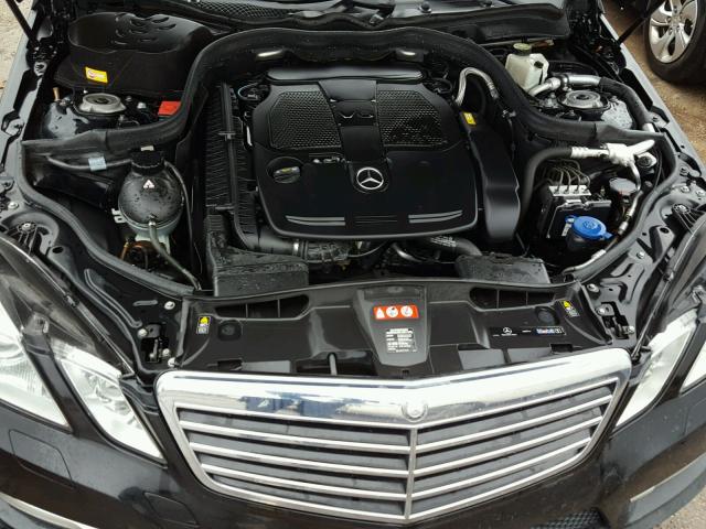 WDDHF5KB5DA670498 - 2013 MERCEDES-BENZ E BLACK photo 7