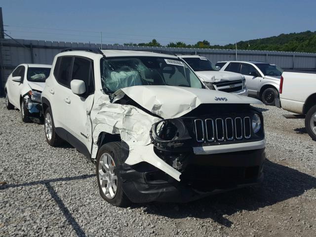 ZACCJABT1GPD34033 - 2016 JEEP RENEGADE L WHITE photo 1