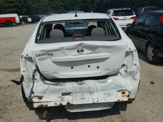 3N1AB61E19L620984 - 2009 NISSAN SENTRA 2.0 WHITE photo 9