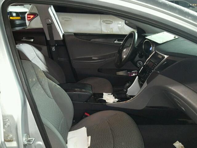 5NPEB4AC0CH470312 - 2012 HYUNDAI SONATA GLS GRAY photo 5