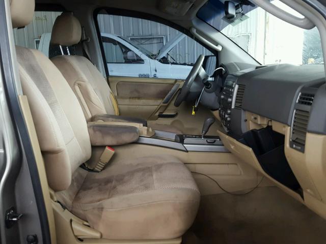 5N1AA08B86N722184 - 2006 NISSAN ARMADA SE GOLD photo 5