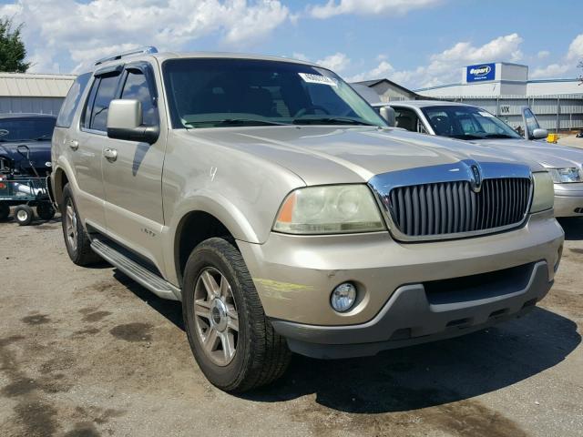5LMEU88H54ZJ01189 - 2004 LINCOLN AVIATOR 棕色 照片 1