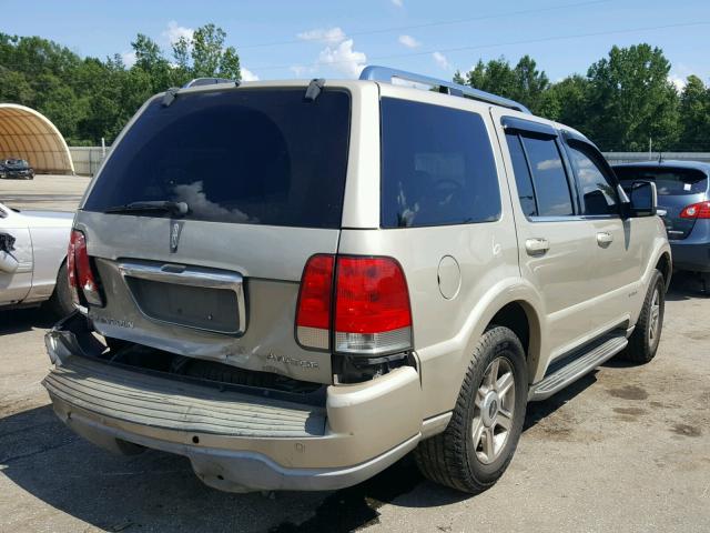 5LMEU88H54ZJ01189 - 2004 LINCOLN AVIATOR 棕色 照片 4
