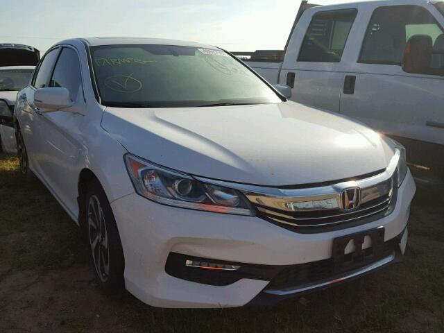 1HGCR2F85GA023727 - 2016 HONDA ACCORD EXL Biały zdjęcie 1