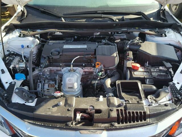 1HGCR2F85GA023727 - 2016 HONDA ACCORD EXL Biały zdjęcie 7