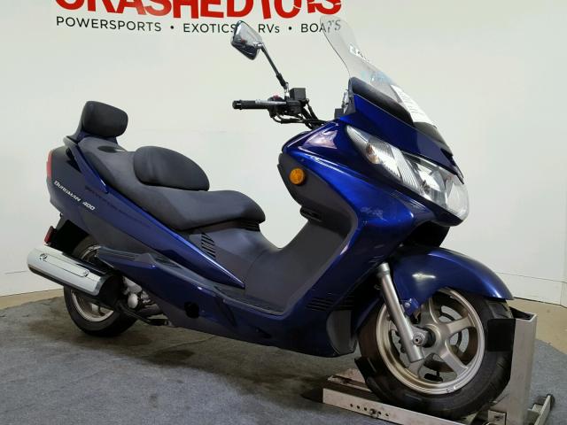 JS1CK43A652102394 - 2005 SUZUKI AN400 K3 BLUE photo 2