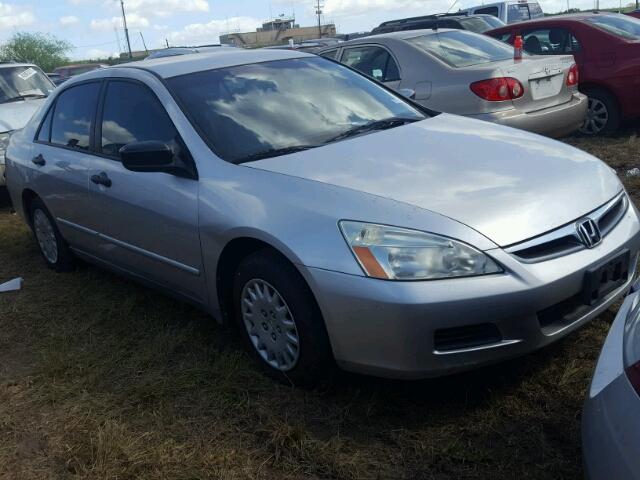 1HGCM56197A014127 - 2007 HONDA ACCORD SILVER photo 1