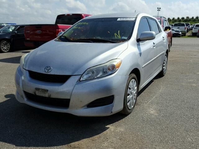 2T1KU40E59C019520 - 2009 TOYOTA COROLLA MA SILVER photo 2