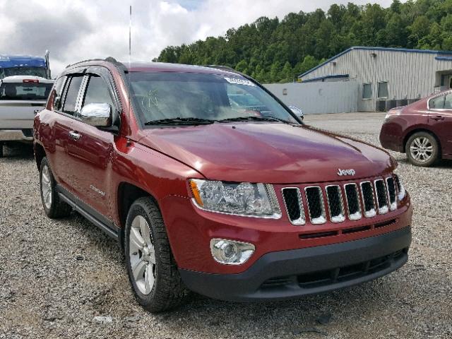 1J4NF1FB7BD209955 - 2011 JEEP COMPASS SP RED photo 1