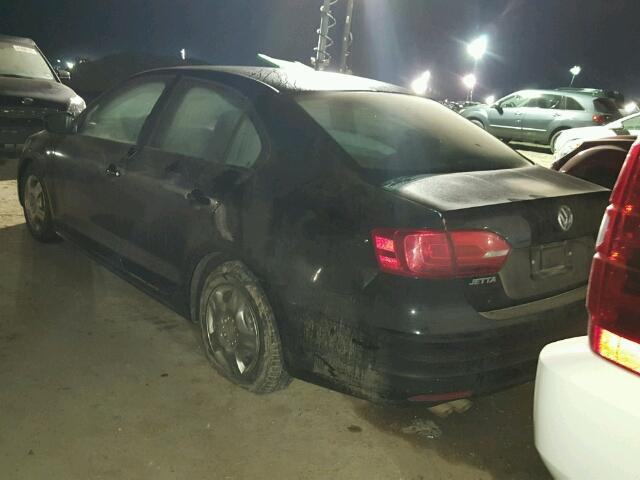 3VW2K7AJ5BM361580 - 2011 VOLKSWAGEN JETTA 黑色 照片 3