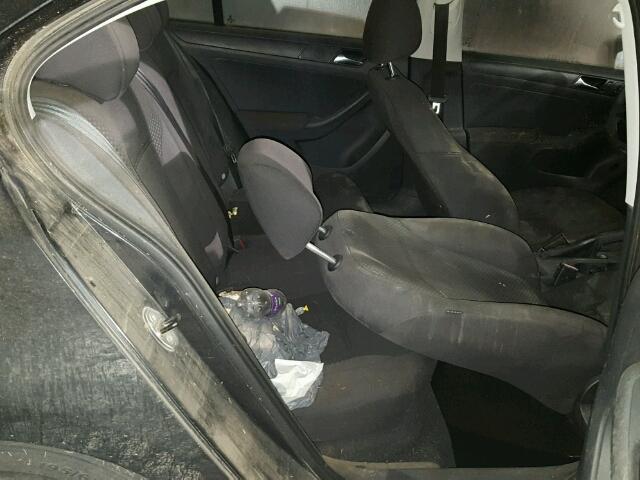 3VW2K7AJ5BM361580 - 2011 VOLKSWAGEN JETTA 黑色 照片 6