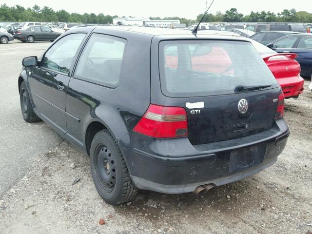 9BWDE61J634013965 - 2003 VOLKSWAGEN GTI BLACK photo 3