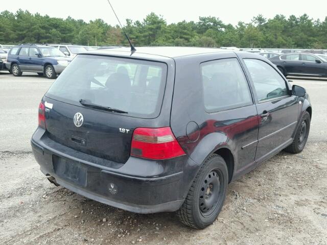 9BWDE61J634013965 - 2003 VOLKSWAGEN GTI BLACK photo 4