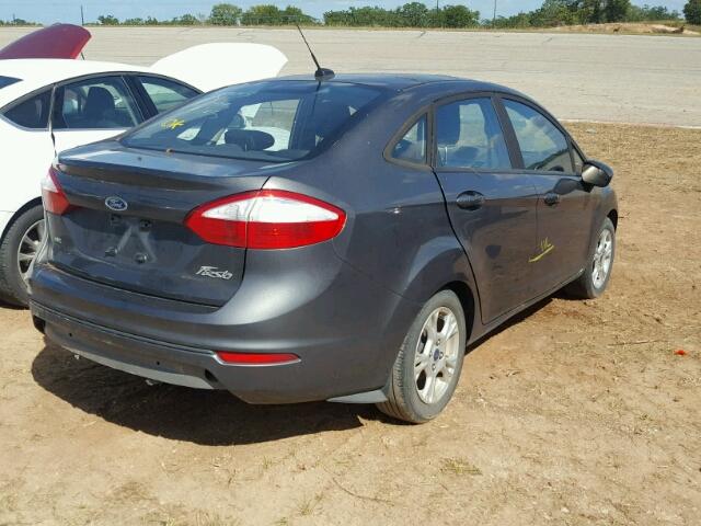 3FADP4BJ3GM104537 - 2016 FORD FIESTA GRAY photo 4