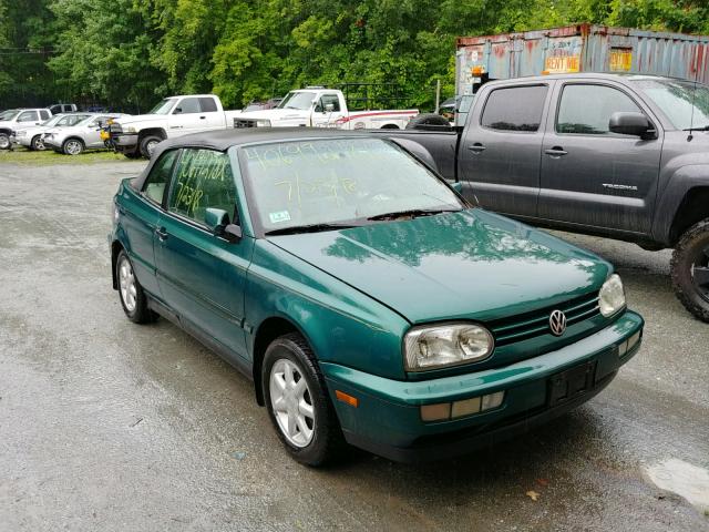 3VWBA81E1VM807062 - 1997 VOLKSWAGEN CABRIO HIG GREEN photo 1