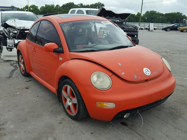 3VWCD21CX2M430069 - 2002 VOLKSWAGEN NEW BEETLE 红色 照片 1