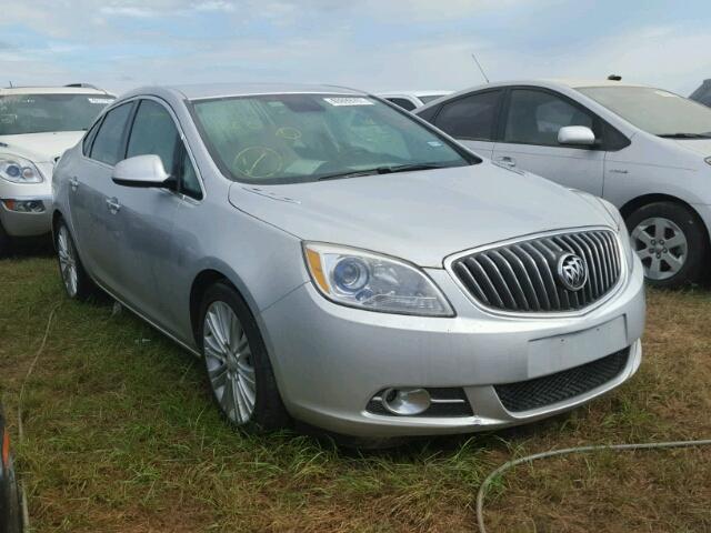 1G4PP5SK0E4170845 - 2014 BUICK VERANO SILVER photo 1